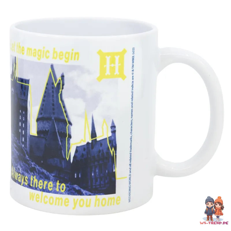 Harry Potter Hogwarts Scool Kaffeetasse Teetasse Tasse Geschenkidee 330 ml - WS-Trend.de