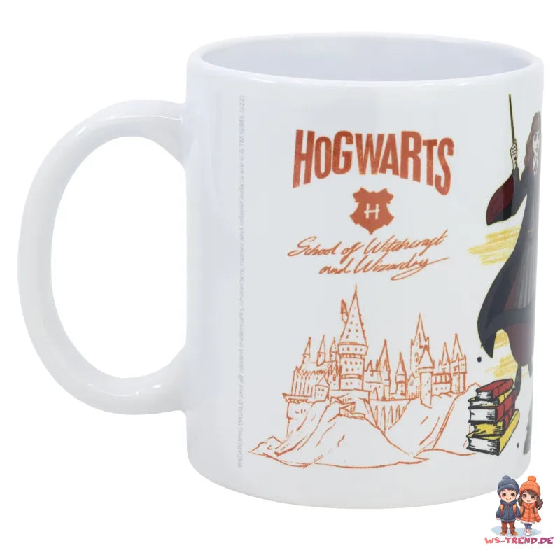 Harry Potter Hermine Ron Kaffeetasse Teetasse Tasse Geschenkidee 330 ml - WS-Trend.de