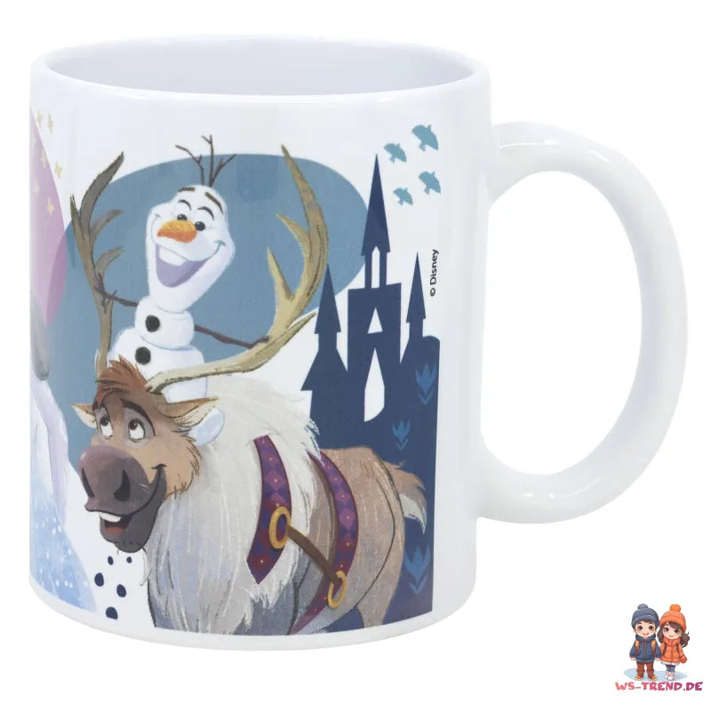 Disney Die Eiskönigin Elsa Anna Kaffeetasse Teetasse Tasse Geschenkidee 330 ml - WS-Trend.de