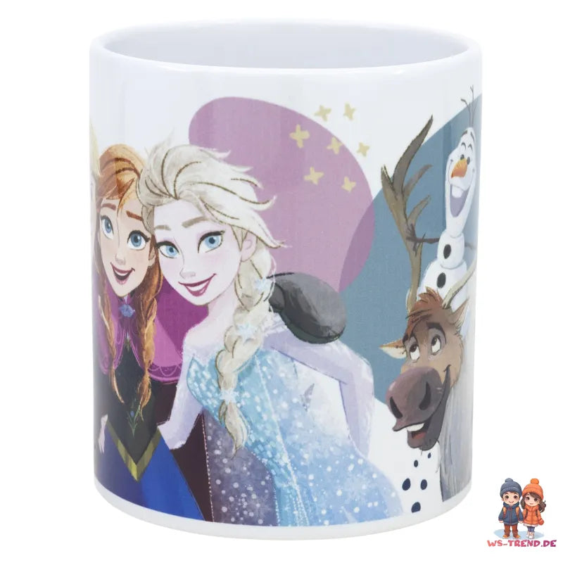 Disney Die Eiskönigin Elsa Anna Kaffeetasse Teetasse Tasse Geschenkidee 330 ml - WS-Trend.de