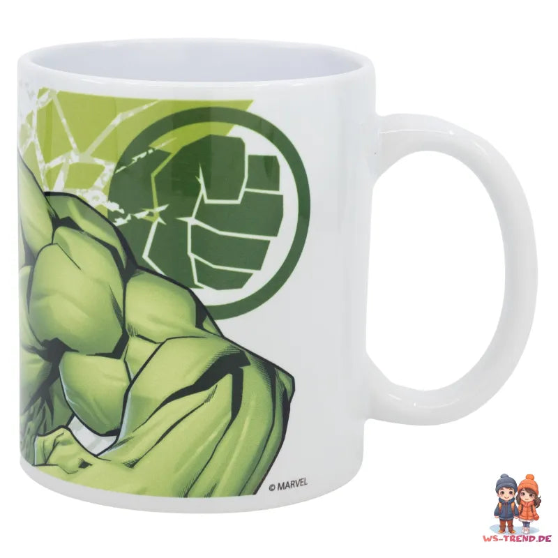 Marvel Avengers HULK Kaffeetasse Teetasse Tasse Geschenkidee 330 ml - WS-Trend.de