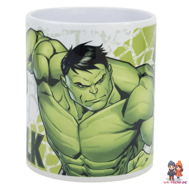 Marvel Avengers HULK Kaffeetasse Teetasse Tasse Geschenkidee 330 ml - WS-Trend.de