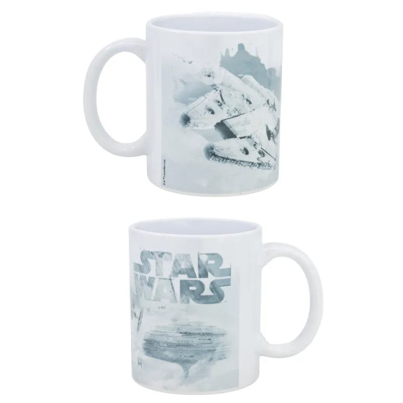 Star Wars Millennium Falcon Teetasse Tasse Kaffeetasse Geschenkidee 325 ml - WS-Trend.de