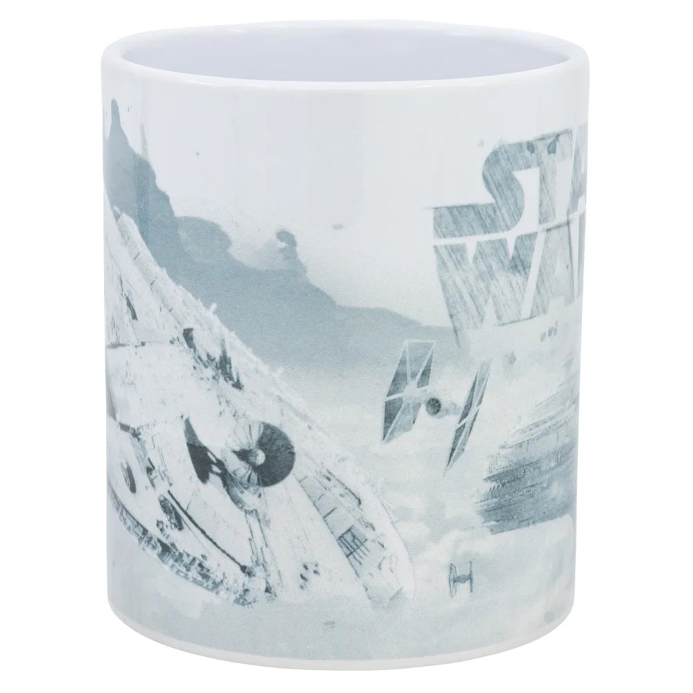 Star Wars Millennium Falcon Teetasse Tasse Kaffeetasse Geschenkidee 325 ml - WS-Trend.de