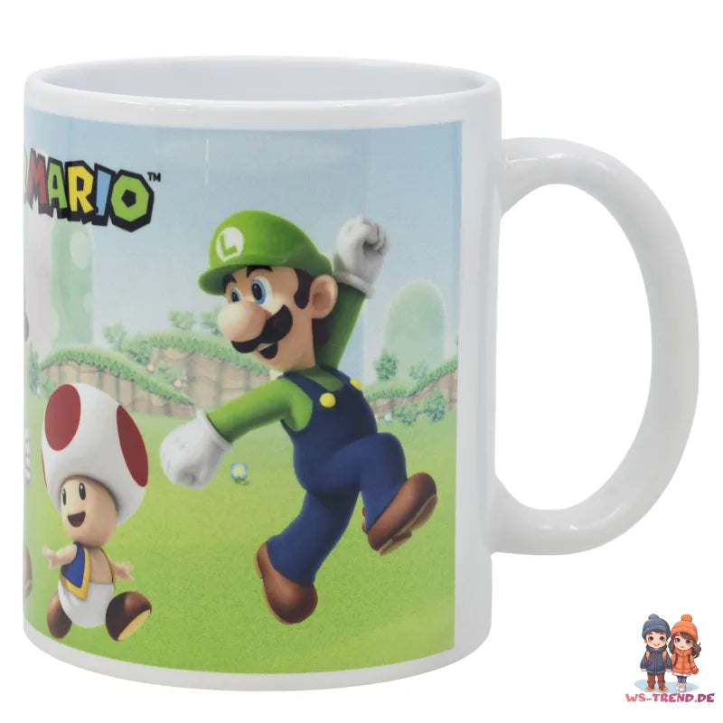 Super Mario Luigi Yoshi Gamer Kaffeetasse Teetasse Tasse Geschenkidee 330 ml - WS-Trend.de