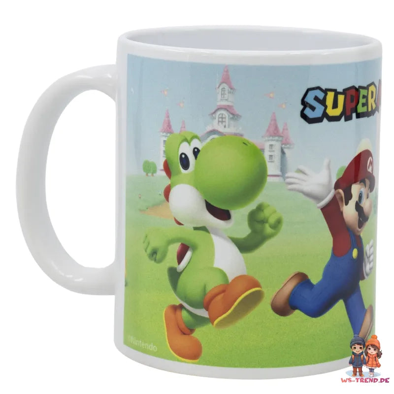 Super Mario Luigi Yoshi Gamer Kaffeetasse Teetasse Tasse Geschenkidee 330 ml - WS-Trend.de
