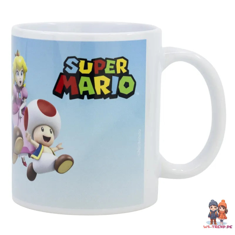 Super Mario Luigi Freunde Gamer Kaffeetasse Teetasse Tasse Geschenkidee 330 ml - WS-Trend.de
