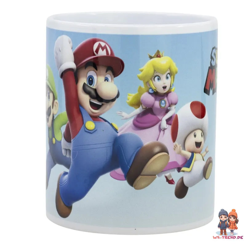 Super Mario Luigi Freunde Gamer Kaffeetasse Teetasse Tasse Geschenkidee 330 ml - WS-Trend.de