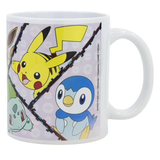 Pokemon Pikachu Shiggy Bisasam Evoli Kaffeetasse Teetasse Tasse Geschenkidee - WS-Trend.de