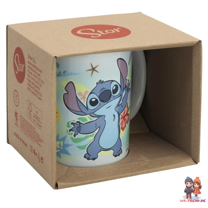 Disney Lilo und Stitch Teetasse Tasse Kaffeetasse Geschenkidee 325 ml - WS-Trend.de