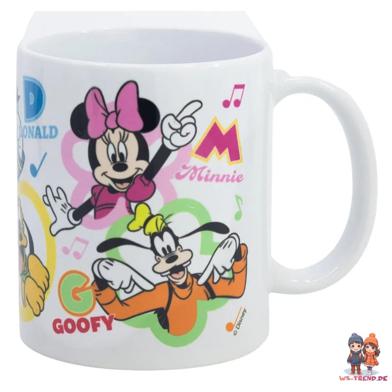 Disney Minnie Mickey Maus Goofy Dionald Daisy Kaffeetasse Teetasse Tasse 325 ml - WS-Trend.de