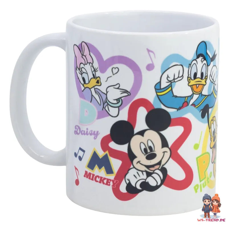 Disney Minnie Mickey Maus Goofy Dionald Daisy Kaffeetasse Teetasse Tasse 325 ml - WS-Trend.de