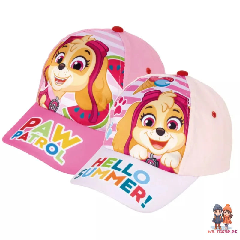 Paw Patrol Skye Kinder Baby Basecap - WS-Trend.de Baseball Kappe Mädchen Gr. 48/51