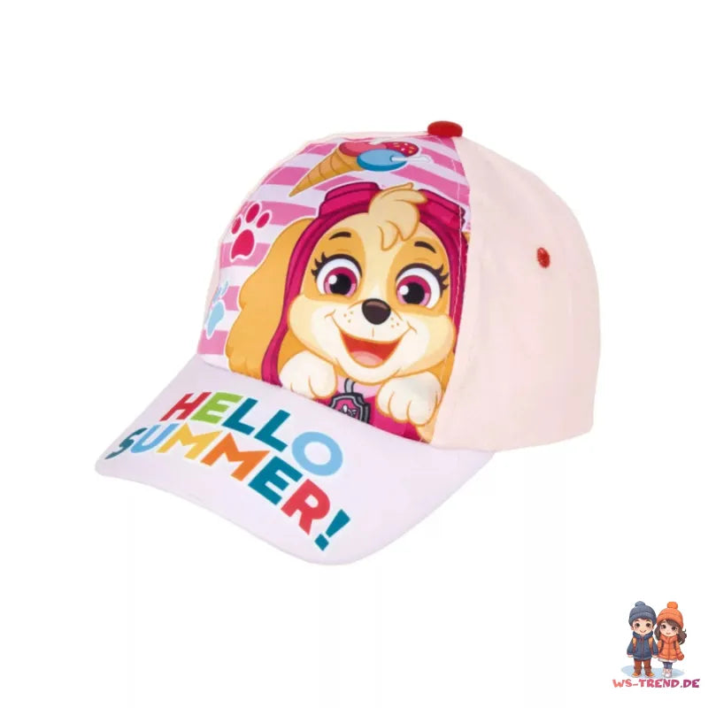 Paw Patrol Skye Kinder Baby Basecap - WS-Trend.de Baseball Kappe Mädchen Gr. 48/51