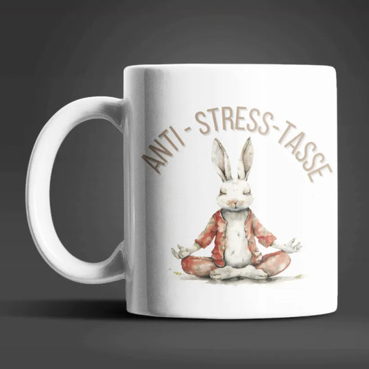 Yoga Hase Anti Stress Keramik Kaffeetasse Teetasse Tasse Geschenke WS Trend.de