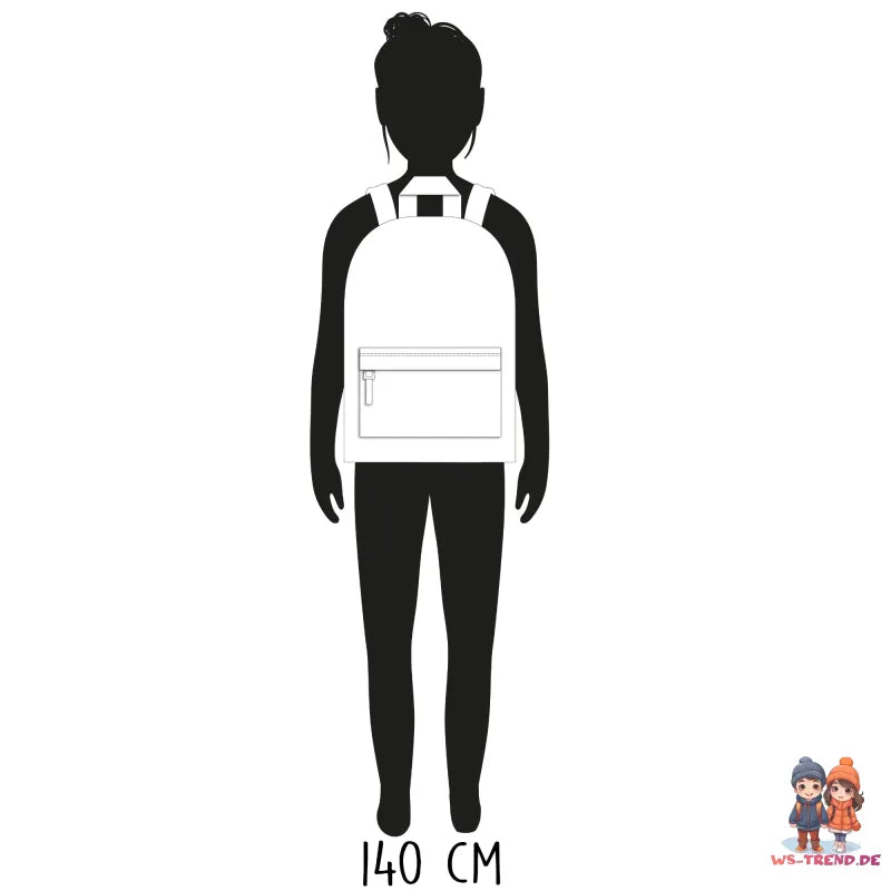 NASA Kinder Rucksack - WS-Trend.de Schultasche Backpack Tasche Grau