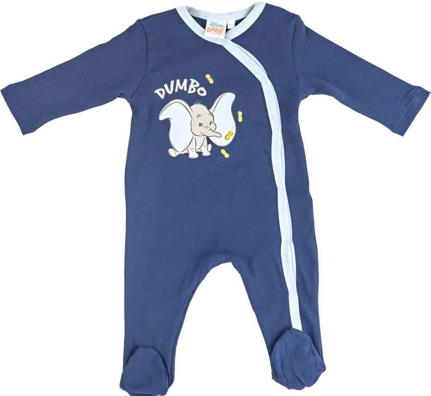 Disney Dumbo Baby Kleinkind langarm Bodie Strampler - WS-Trend.de Gr. 62 - 92 Baumwolle