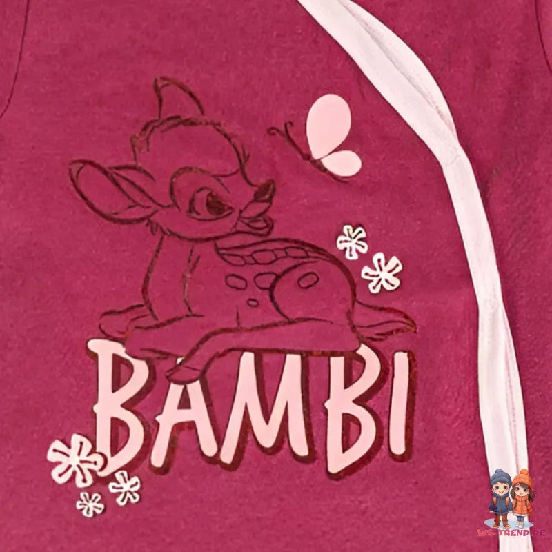 Disney Bambi Baby Kleinkind langarm Bodie Strampler WS Trend.de Gr. 62 92 Baumwolle