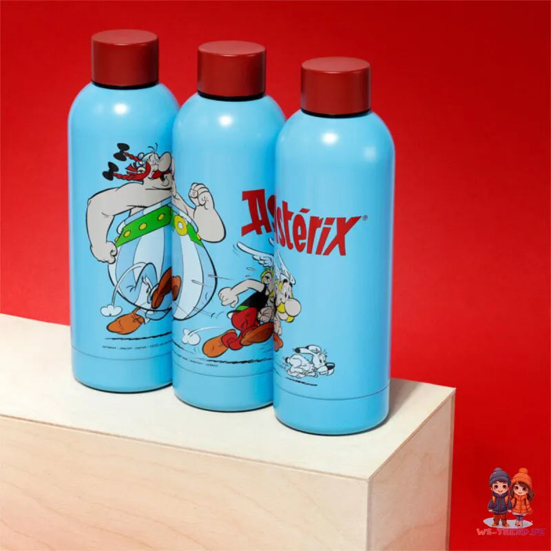 Asterix und Obelix Idefix Edelstahl Thermo Trinkflasche Flasche 530 ml - WS-Trend.de