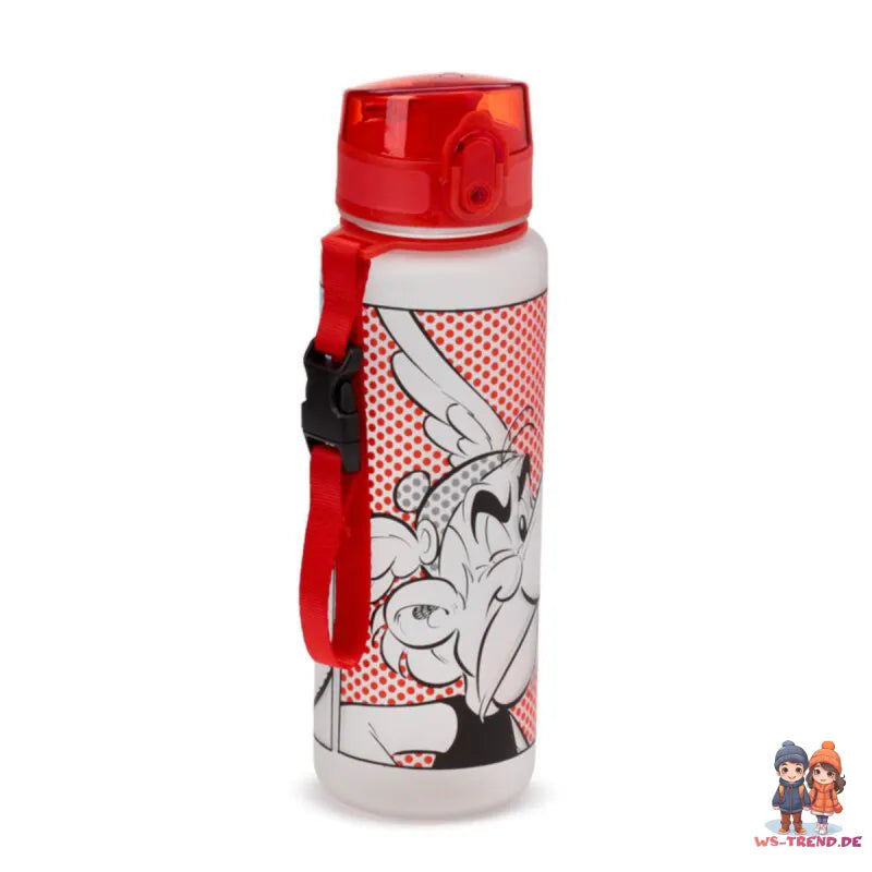 Asterix und Obelix Wasserflasche Trinkflasche Flasche Gurt 600 ml - WS-Trend.de