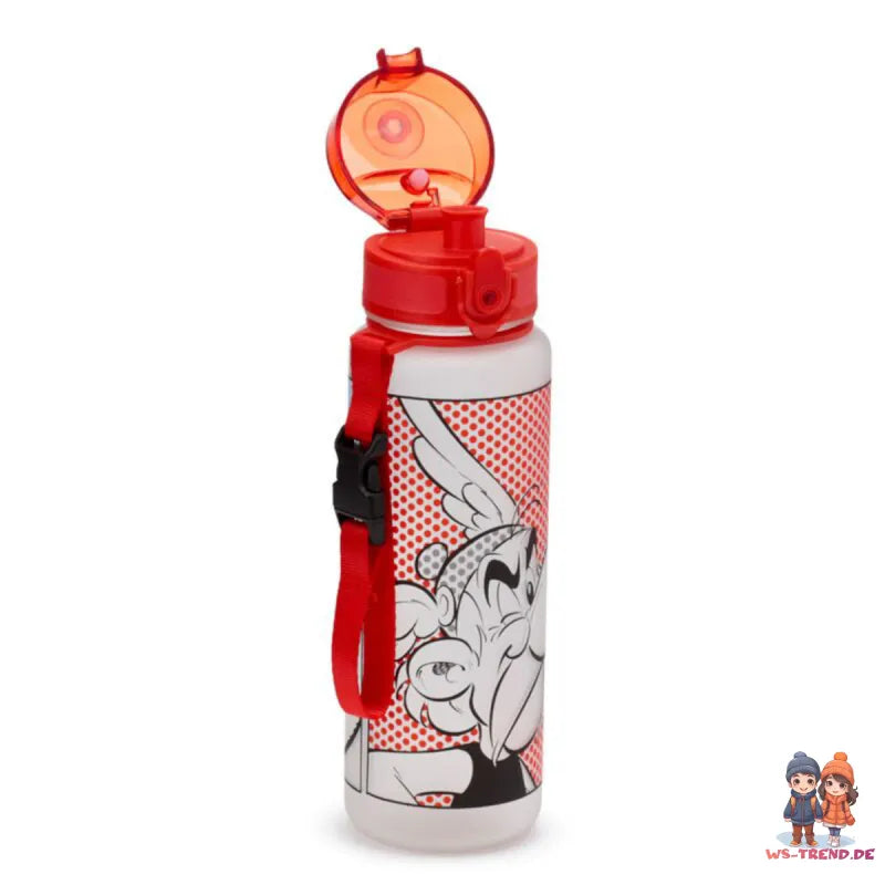 Asterix und Obelix Wasserflasche Trinkflasche Flasche Gurt 600 ml - WS-Trend.de