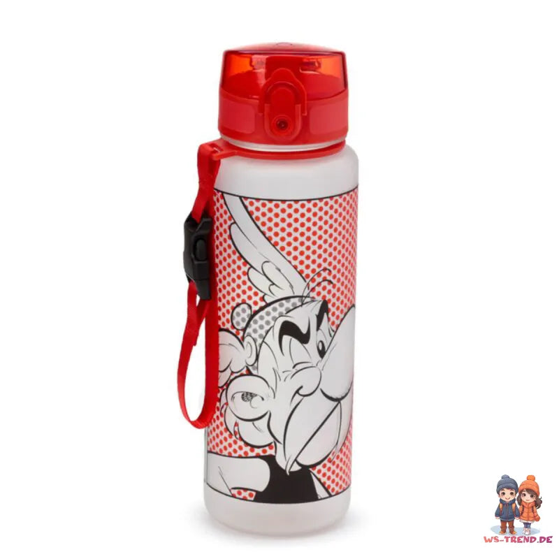 Asterix und Obelix Wasserflasche Trinkflasche Flasche Gurt 600 ml - WS-Trend.de