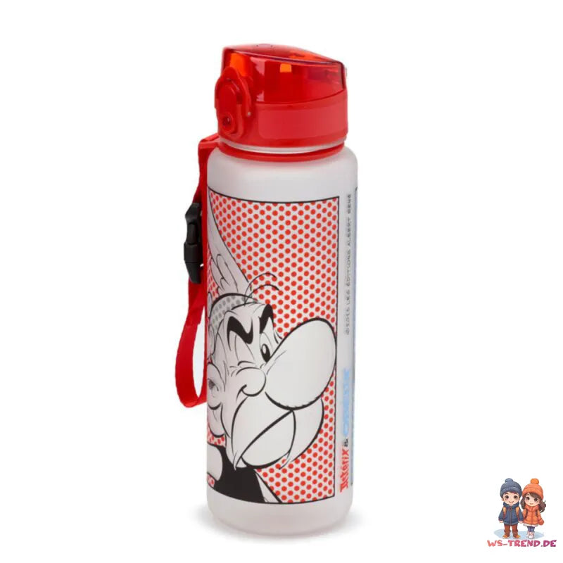 Asterix und Obelix Wasserflasche Trinkflasche Flasche Gurt 600 ml - WS-Trend.de