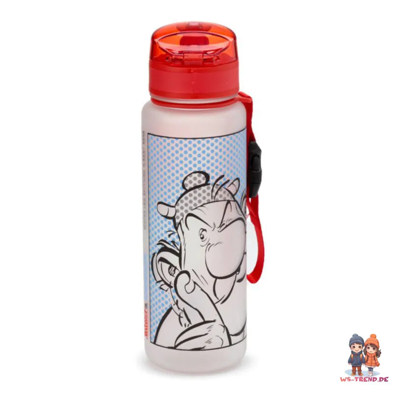 Asterix und Obelix Wasserflasche Trinkflasche Flasche Gurt 600 ml - WS-Trend.de