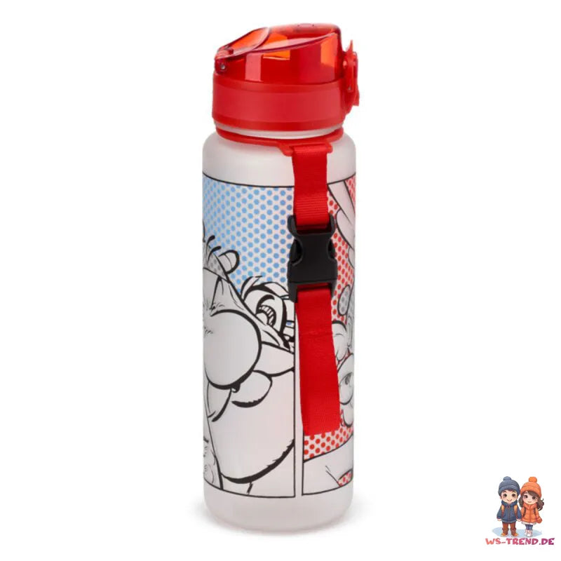 Asterix und Obelix Wasserflasche Trinkflasche Flasche Gurt 600 ml - WS-Trend.de