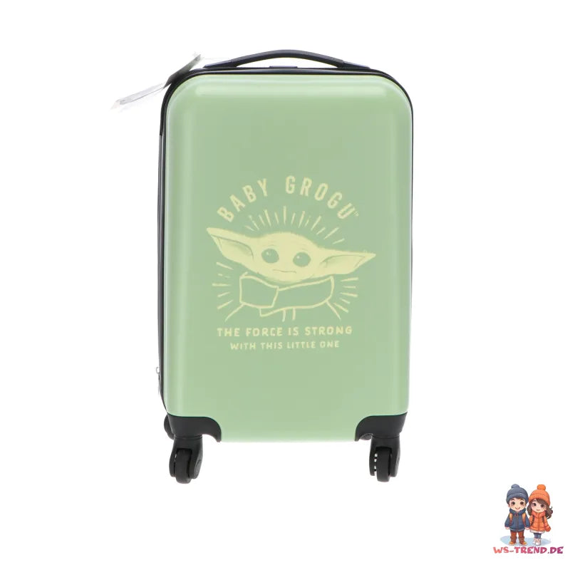 Star Wars Mandolorian Child Yoda 2tlg Set Trolley Koffer plus Trinkflasche - WS-Trend.de
