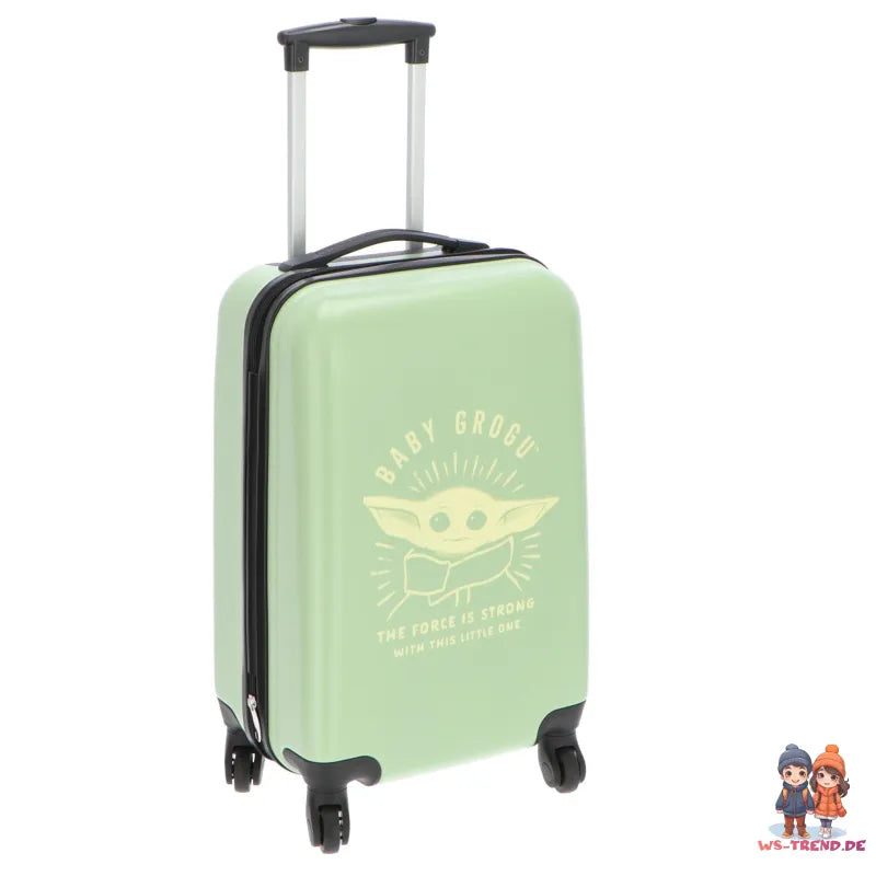 Star Wars Mandolorian Child Yoda 2tlg Set Trolley Koffer plus Trinkflasche - WS-Trend.de