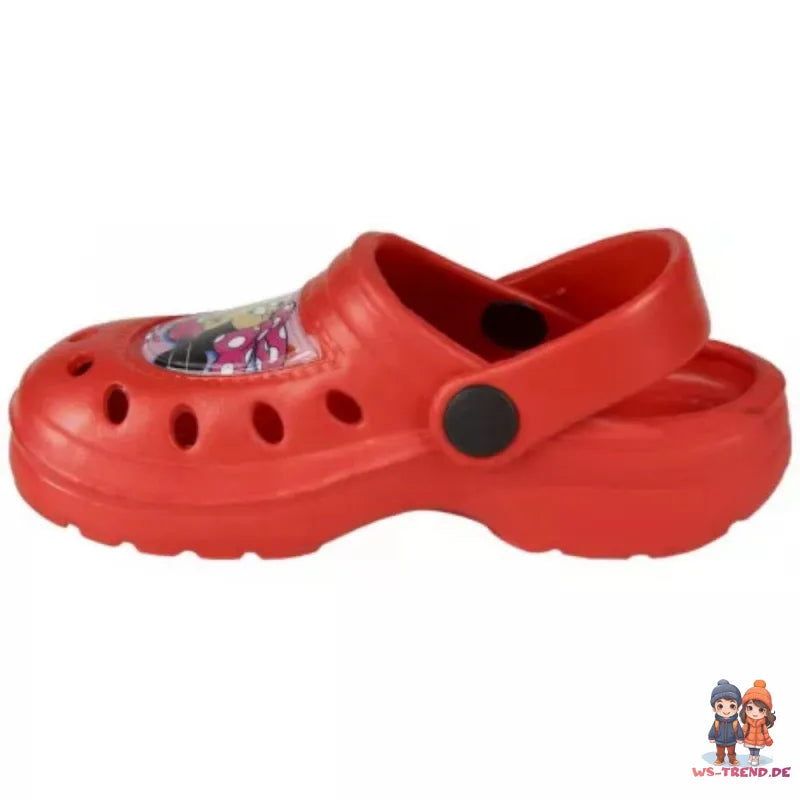 Disney Minnie Maus Kinder Mädchen Clogs Badeschuhe - WS-Trend.de Latschen Gr. 22 bis 29