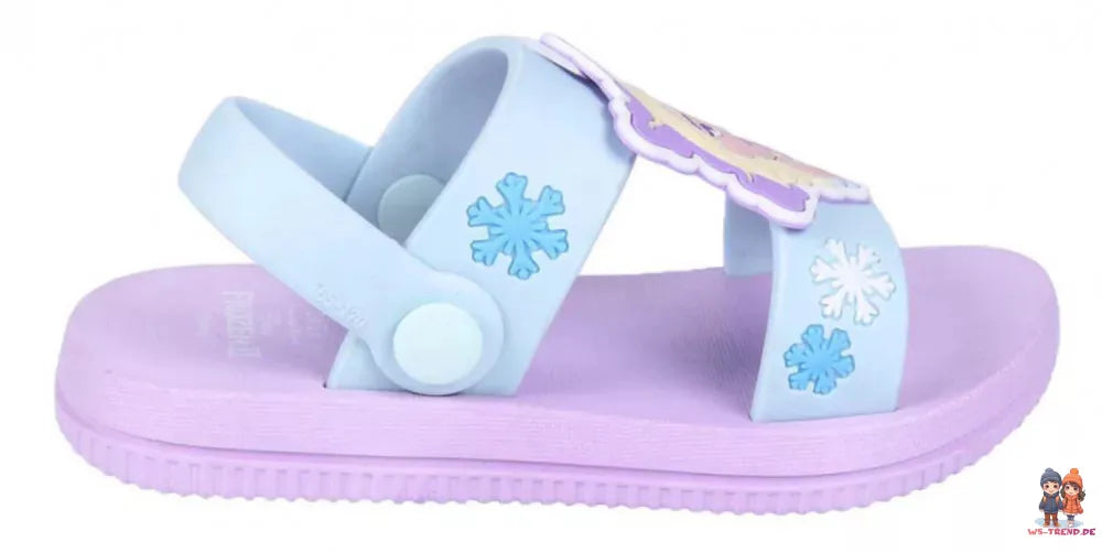 Disney Die Eiskönigin Elsa Kinder Mädchen Sandalen - WS-Trend.de Klettsandale Badeschuhe
