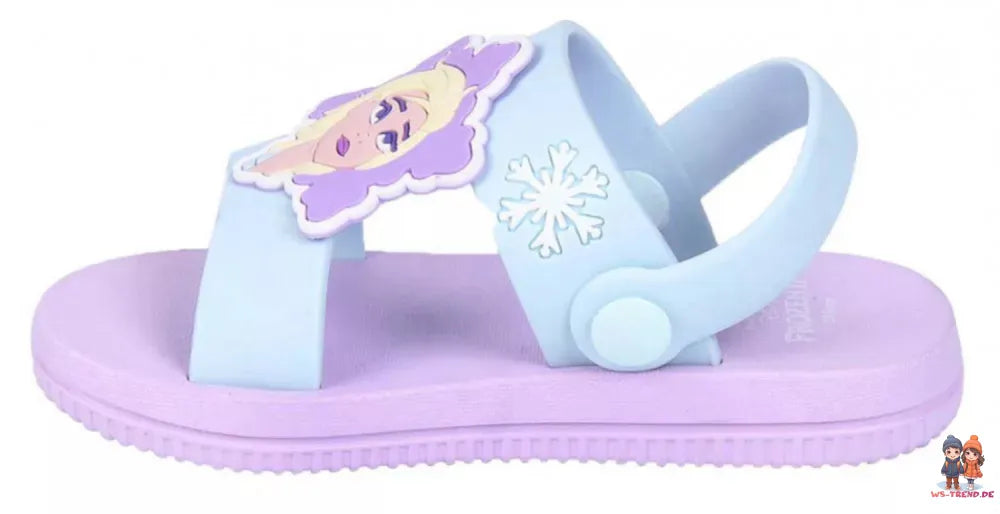 Disney Die Eiskönigin Elsa Kinder Mädchen Sandalen - WS-Trend.de Klettsandale Badeschuhe