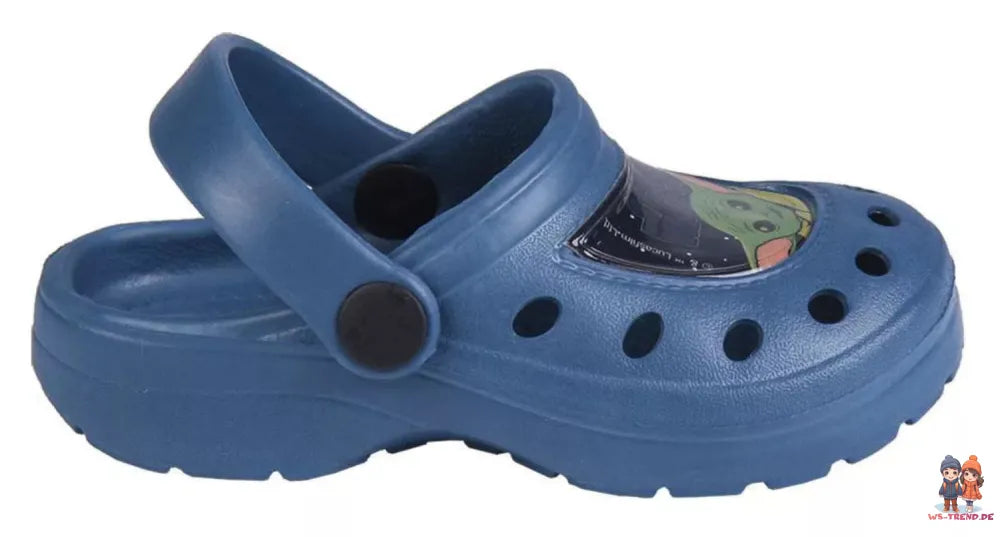 Star Wars Madalorian Yoda Clogs Kinder Sandalen Badeschuhe - WS-Trend.de Gr. 26 bis 33