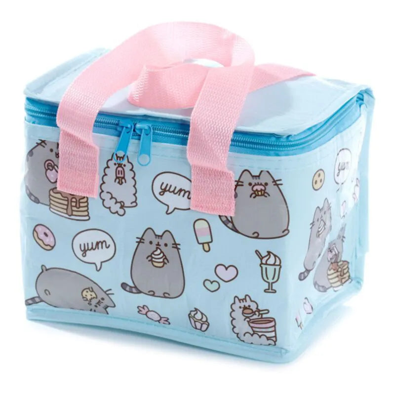 Pusheen die Foodie Katze Kühltasche Lunchtasche Isotasche 14x14x21 cm - WS-Trend.de