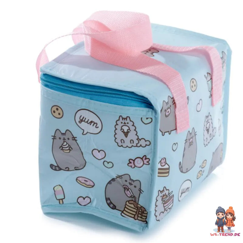 Pusheen die Foodie Katze Kühltasche Lunchtasche Isotasche 14x14x21 cm - WS-Trend.de