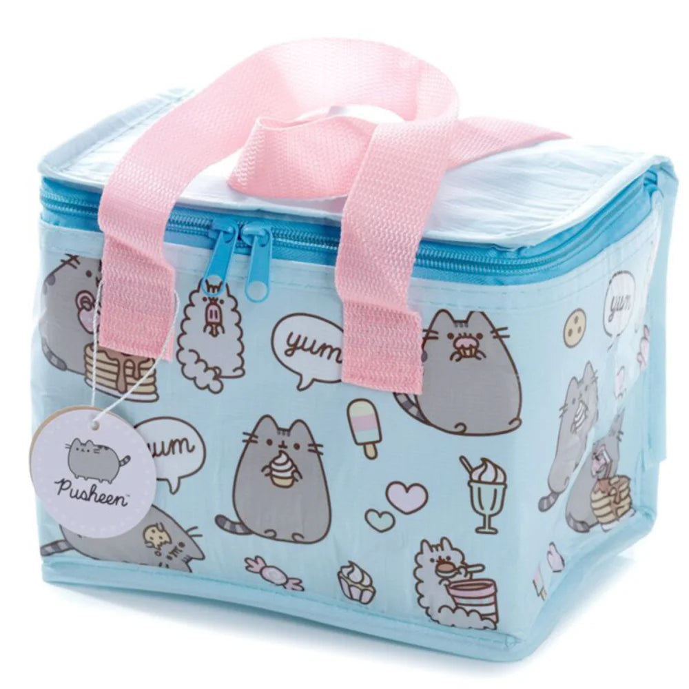 Pusheen die Foodie Katze Kühltasche Lunchtasche Isotasche 14x14x21 cm - WS-Trend.de