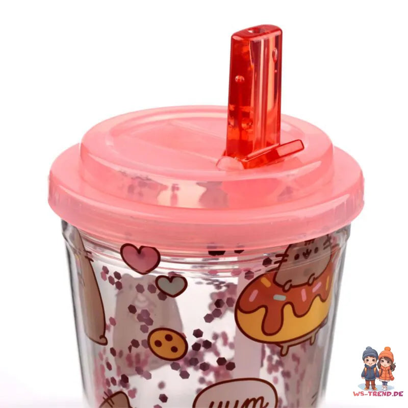 Pusheen the Cat Isolierter Kaffeebecher Thermobecher Becher 500 ml - WS-Trend.de
