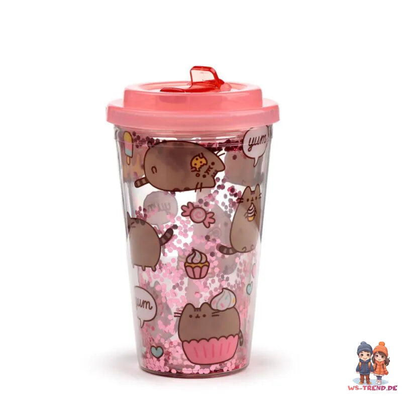 Pusheen the Cat Isolierter Kaffeebecher Thermobecher Becher 500 ml - WS-Trend.de