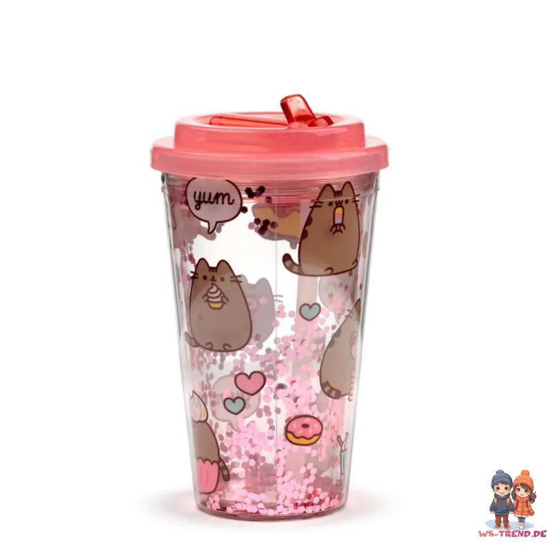 Pusheen the Cat Isolierter Kaffeebecher Thermobecher Becher 500 ml - WS-Trend.de
