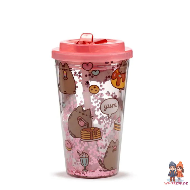 Pusheen the Cat Isolierter Kaffeebecher Thermobecher Becher 500 ml - WS-Trend.de