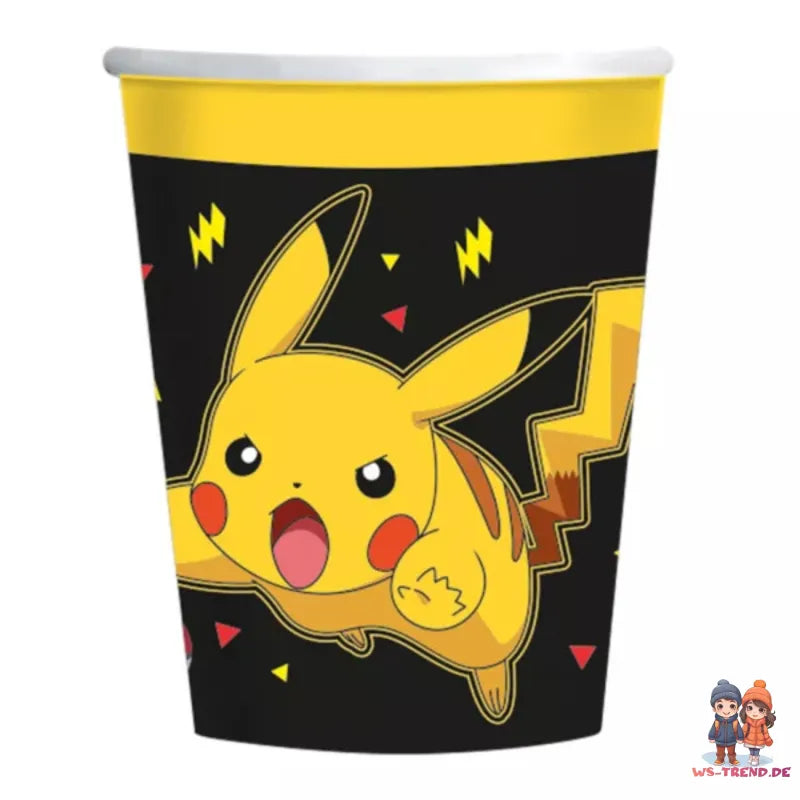 Pokemon Pikachu Kinder Geburtstag Deko Set 32 tlg. Geschirr Partyset - WS-Trend.de tlg.Geschirr