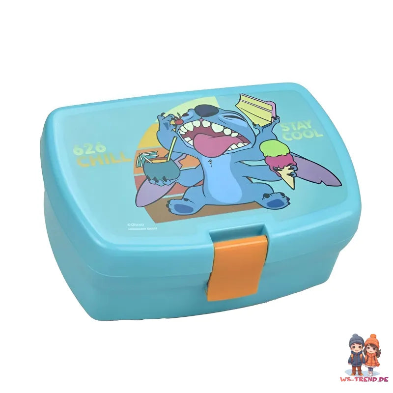 Disney Lilo und Stitch 2 tlg. Lunch Set Brotdose Trinkflasche 500 ml - WS-Trend.de