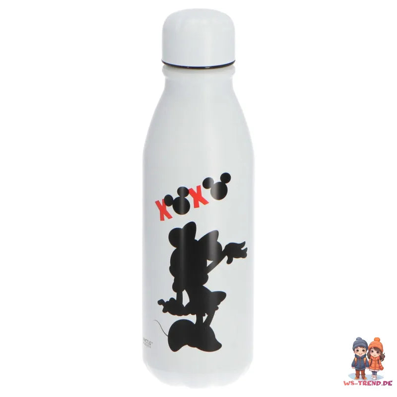 Disney Minnie Maus 4 teiliges Lunch Set Brotdose Alu-Trinkflasche - Löffel Gabel - WS-Trend.de