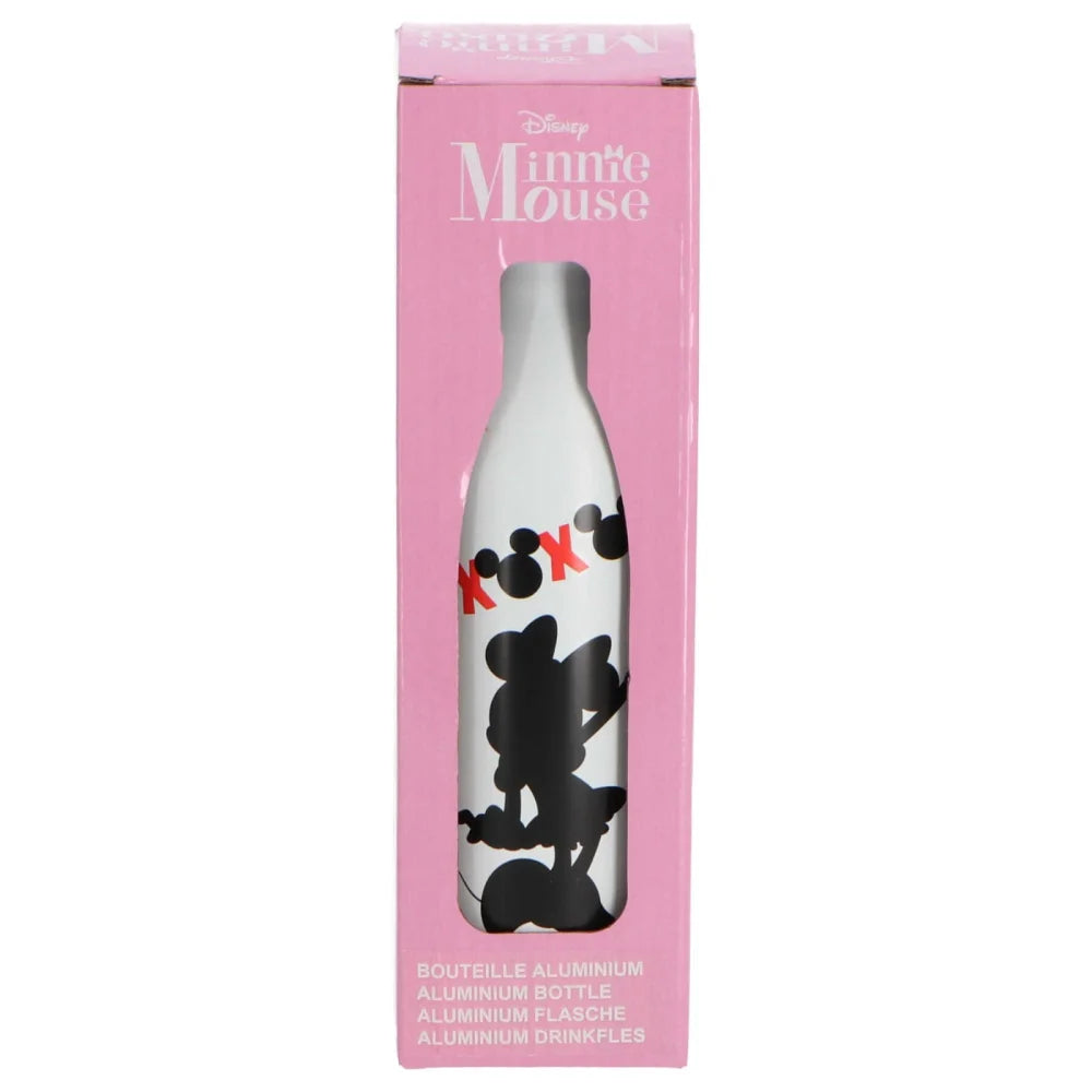 Disney Minnie Maus 4 teiliges Lunch Set Brotdose Alu-Trinkflasche - Löffel Gabel - WS-Trend.de