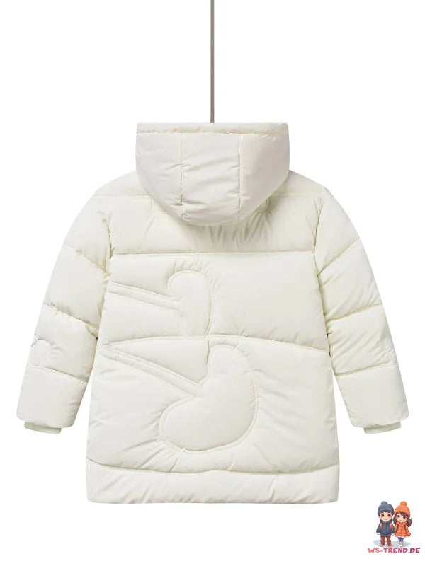 Glo-Story Kinder Mädchen Winterjacke Jacke mit Kapuze - WS-Trend.de Gr. 104-158