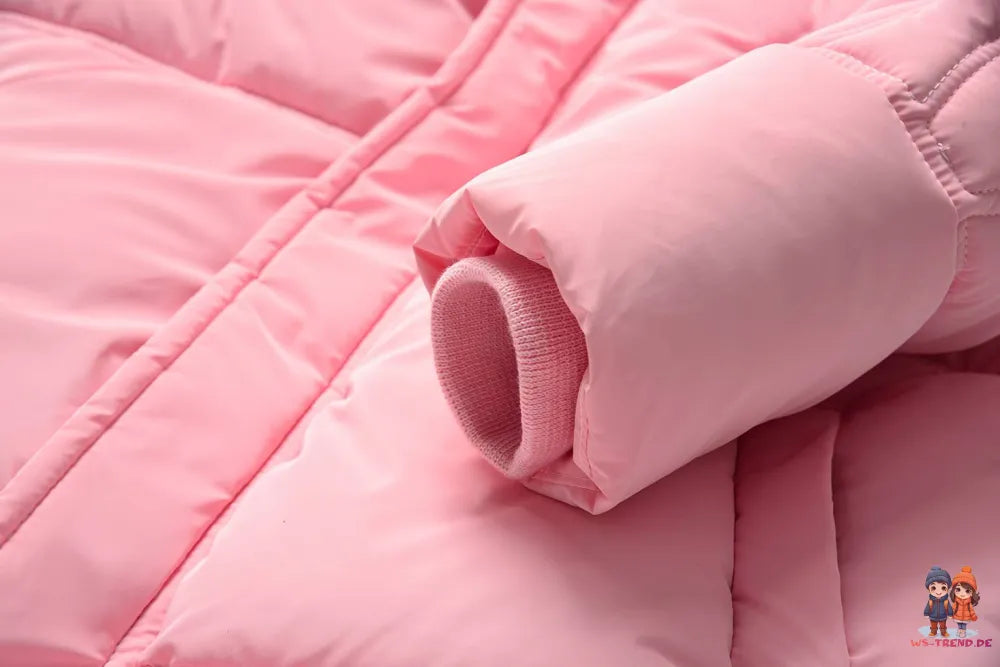 Glo-Story Kinder Mädchen Winterjacke Jacke mit Kapuze - WS-Trend.de Gr. 104-158