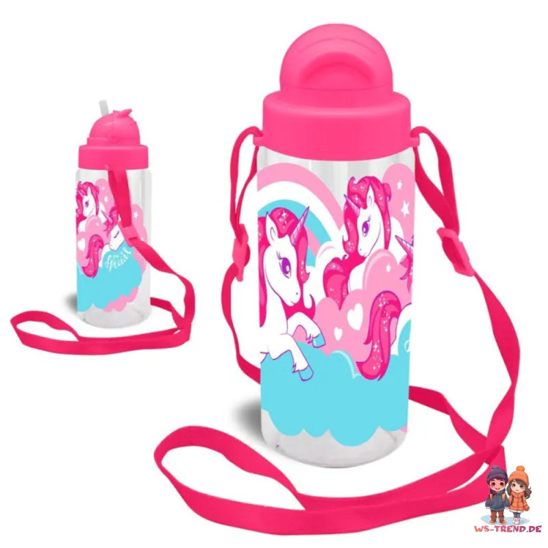 Sweet Einhorn Unicorn 2tlg. Lunch Set Brotdose plus Trinkflasche 500 ml WS Trend.de