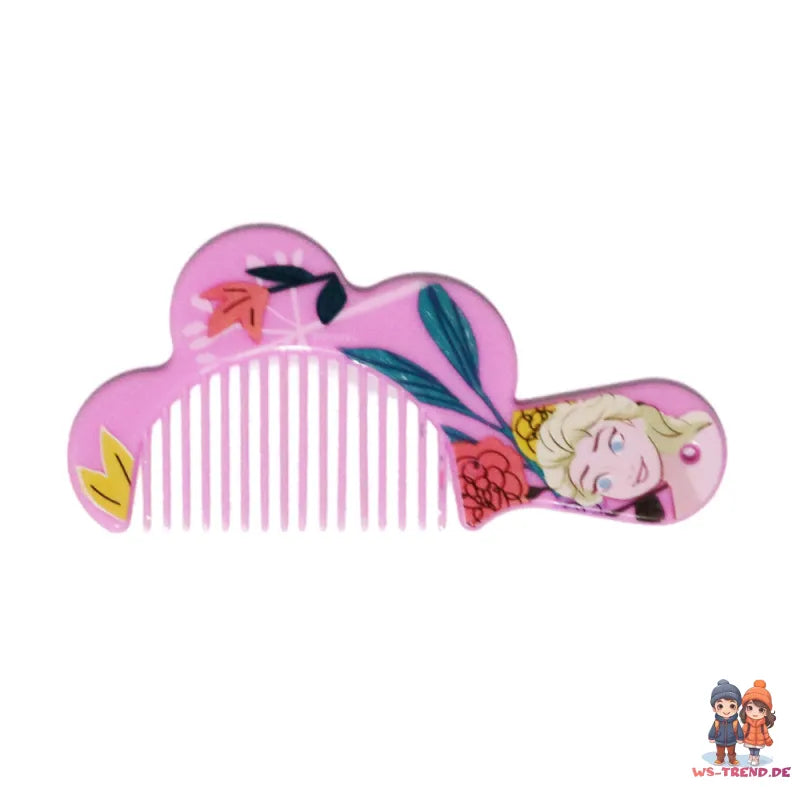 Disney Die Eiskönigin 11 tlg. Kinder Haarstyling Set Kamm Haarspange Gummiband - WS-Trend.de